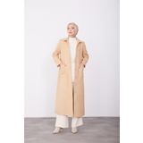 Armine 23K8607 Bej Kadın Manto