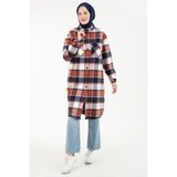 Armine 23KT402 Kiremit Kadın Tunik