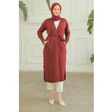 Armine 24KTD501 Bordo Kadın Hırka