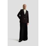 Armine 25KT520 Siyah Kadın Astarlı Blazer Ceket - 38