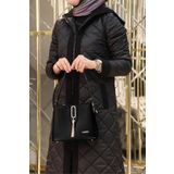 Armine 361 Kadın Omuz Çantası Siyah - 24 x 20 x 12- 03144
