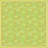 Armine 6090-11 Soft Fıstık Yeşili Desenli Eşarp