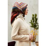 Armine 8237D-02 Nostalji Serisi Twill İpek Eşarp