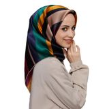 Armine 8301D-84 Nostalji Serisi İpek Twill Eşarp