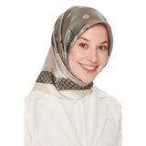 Armine Armine Ipek Eşarp 8517D (Twill) (Nostalji)-36, Yeşil