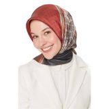 Armine Armine Ipek Eşarp 8519D (Twill) (Nostalji)-83, Mavi