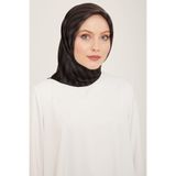 Armine Armine Ipek Eşarp 9150D (Sura) (Nostalji)-85, Siyah-Gri
