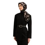 Armine Armine Ipek Eşarp 9322D (Twill)-13, Siyah