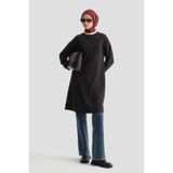 Armine Basic Tunik Siyah