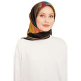 Armine Dj Saf Ipek Eşarp 9002D (S) (Nostalji Sura), Çok Renkli