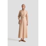 Armine Elbise 25YD4236 Bej