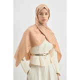Armine Elegance İpek Pamuk Dama Şal 15