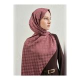 Armine Elegance İpek Pamuk Dama Şal 32