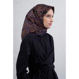 Armine Etnik Desen İpek Eşarp, Tek Ebat, E25KA9421D02 86, Çok Renkli, kadın