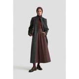 Armine Hakim Yaka Kaşe Kap 25KD1124 Gri - 38