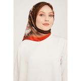 Armine İpek Eşarp 2024 Kış - 9025-53 Vizon Twill