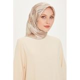 Armine Ipek Eşarp 2025 Kış - 9218-83 Taş Twill, Taş
