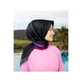 Armine İpek Eşarp - 8936D-53 - Tivil - Monogram Desen