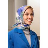 Armine İpek Eşarp - 9240D-52 - Tivil - Rüya Bahçesi Modeli