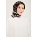 Armine İpek Eşarp Nostalji - 9155-02 Gri Sura