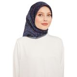Armine İpek Eşarp Nostalji Ekru, 90x90, E23KA9013D04, Lacivert, kadın