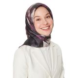 Armine İpek Eşarp Nostalji Mürdüm Twill, 90x90, TYC00410845000, 34, kadın