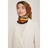 Armine İpek Saten Eşarp 8835D-, 90x90, E22KA8835D01, 40, kadın