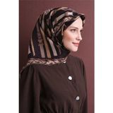 Armine Jakarlı İpek Eşarp 9607D 01