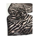 Armine Kadın Zebra Desen Modal Şal V01