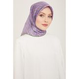 Armine Klasik Desenli Twill İpek Eşarp 24Ya9152 85 04 - Renkli