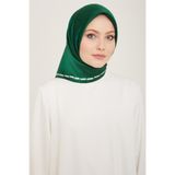 Armine Klasik Desenli Twill İpek Eşarp 24Ya9165 31 82