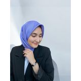 Armine Lila Düz Renk Tivil İpek Eşarp 10D02-84
