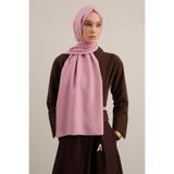 Armine Logo Drop Pamuk Ipek Şal 37, 75 x 195, Logo Drop 37, PEMBE, Kadın