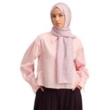 Armine Lyocell Naia Petek Desen Şal 1113-15, 1113-15 Pembe