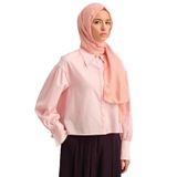 Armine Lyocell Naia Yıldız Desen Şal 1113-14, 1113-14 Şeker Pembe