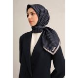 Armine Monogram Desenli Saf İpek Sura Eşarp 9345D 11