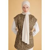 Armine Naturel Premium Jarsey Şal-113300924, Tek Ebat, S00OA0444391, Açık Bej, Kadın