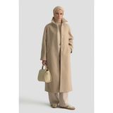 Armine Oversize Kaşe Manto 25KT1708 Bej - 44