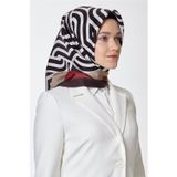 Armine Özel Nostalji Serisi Twill Ipek Eşarp Modelleri 8153D-32