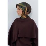Armine Saf İpek Eşarp Çok Renkli 90x90, Tek Ebat, E26YA9506D01, Çok Renkli, kadın