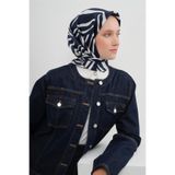Armine Saf İpek Sura Eşarp Lacivert, Tek Ebat, E26YA9550D01, LACİVERT, kadın