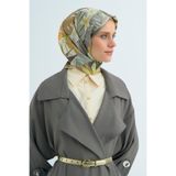 Armine Saf İpek Sura Eşarp, Tek Ebat, E26YA9500D01, Çok Renkli, kadın