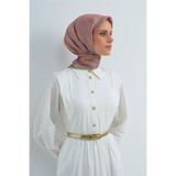 Armine Saf İpek Twill Eşarp 9533D 03