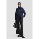 Armine Saten Tunik Lacivert