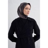 Armine Soyut Desenli İpek Eşarp, Tek Ebat, P-00000000006261, Renkli, kadın