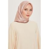 Armine Sura Saf İpek Eşarp 9246d 04 Vizon