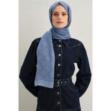 Armine Tencel İpek Minimal Monogram Desen Şal 32113