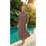 Armine TEND Çiçek Detaylı Tunik Bej 26YT403