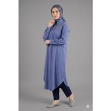 Armine TEND Çiçek Detaylı Tunik İndigo 26YT403