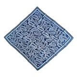 Armine Tivil İpek Eşarp 9208-83 Lacivert Karışık Desen